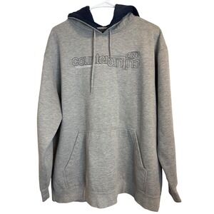 VTG  90's Counter Culture Mens L Graphic Hoodie Pullover Sweatshirt  Skate